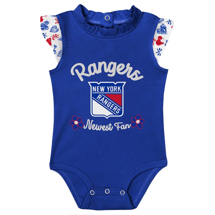Infant Rangers Happy Hearts Creeper Set - Image 2