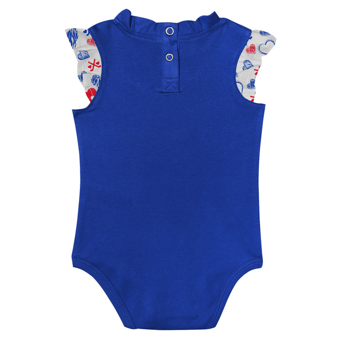 Infant Rangers Happy Hearts Creeper Set - Image 4