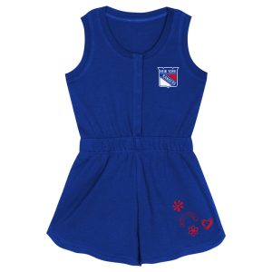 Infant Rangers Super Girl Front Placket Romper