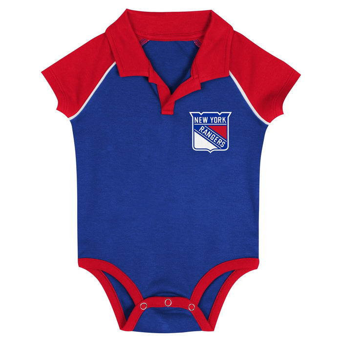 Infant Rangers Johnny Collar Onesie