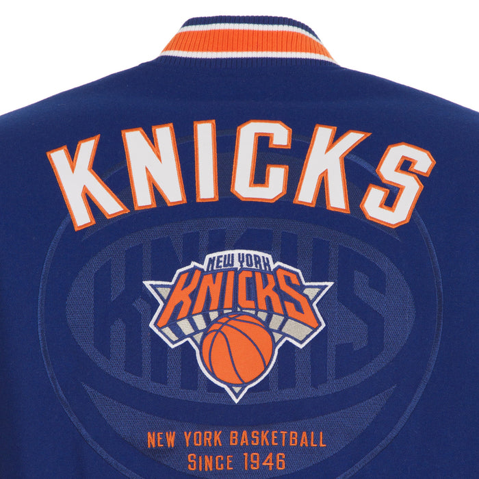 JH Design Knicks Two-Tone Reversible Wool Jacket - Image 6