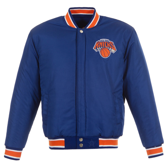 JH Design Knicks Two-Tone Reversible Wool Jacket - Image 3