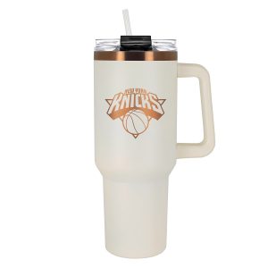 Knicks White/Gold 40oz Colossus Tumbler Cup