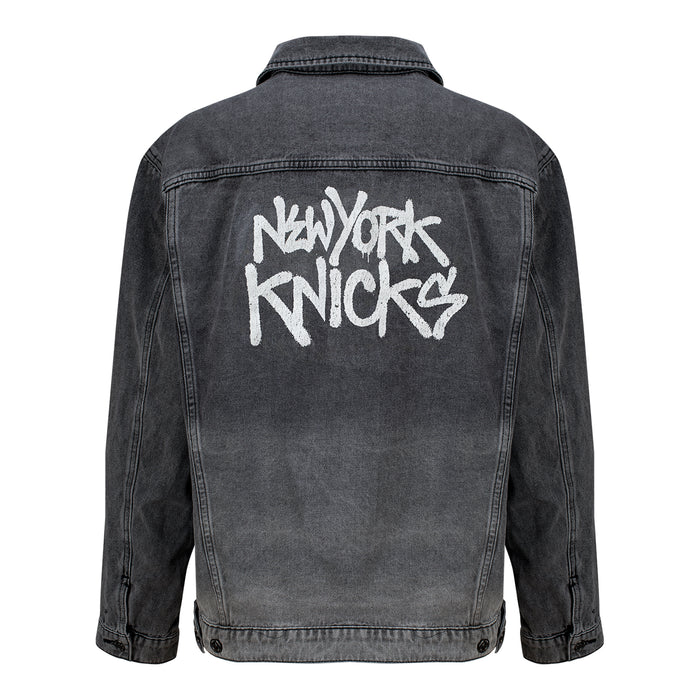 Women's Wild Collective Knicks Ombre Denim Jacket - Image 2
