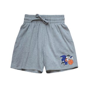 Women's Mitchell & Ness Knicks Logo Fleece Short