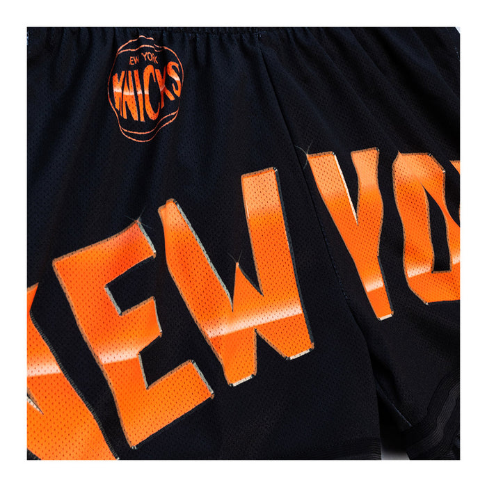 Women's Mitchell & Ness Knicks Big Face 4.0 Short - Image 3