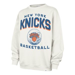 Women's '47 Brand Knicks Arch Cloud Oversized Crew