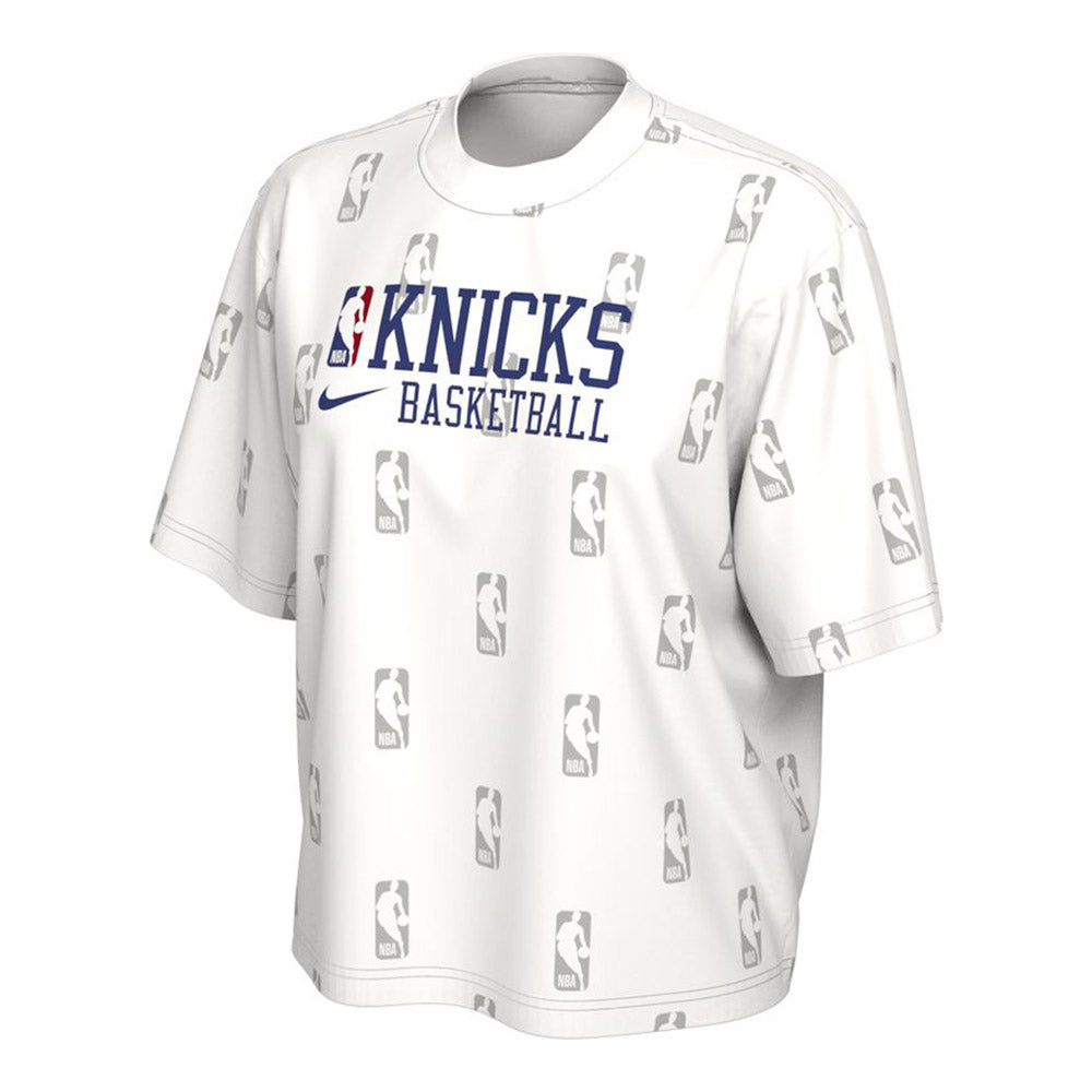 Women's Nike Knicks Courtside Boxy Tee