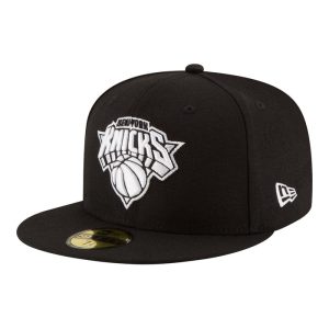 New Era Knicks Black & White 59Fifty Fitted
