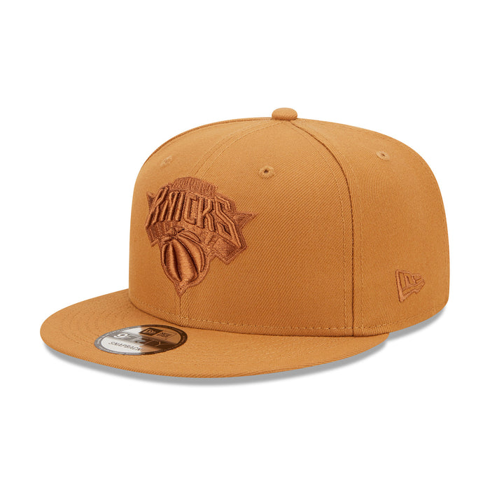 New Era Knicks Light Bronze Snapback Hat