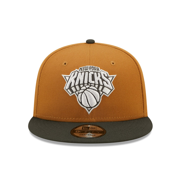 New Era Knicks Two Tone Light Bronze Snapback - Image 4