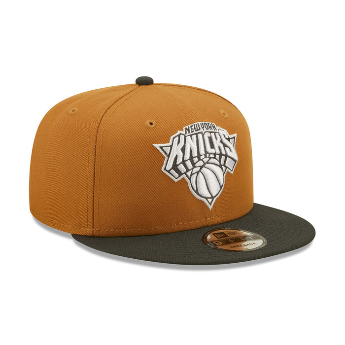 New Era Knicks Two Tone Light Bronze Snapback - Image 2
