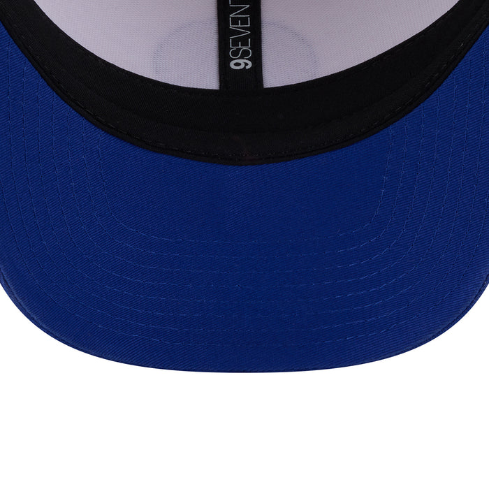 New Era Knicks Loyal Corduroy 970 Stretch Snapback Chrome/Royal - Image 7