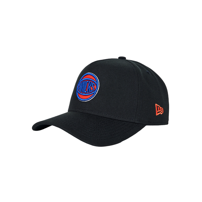 New Era Malbon x Knicks Black 9Forty A-Frame Snapback