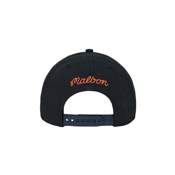 New Era Malbon x Knicks Black 9Forty A-Frame Snapback - Image 2