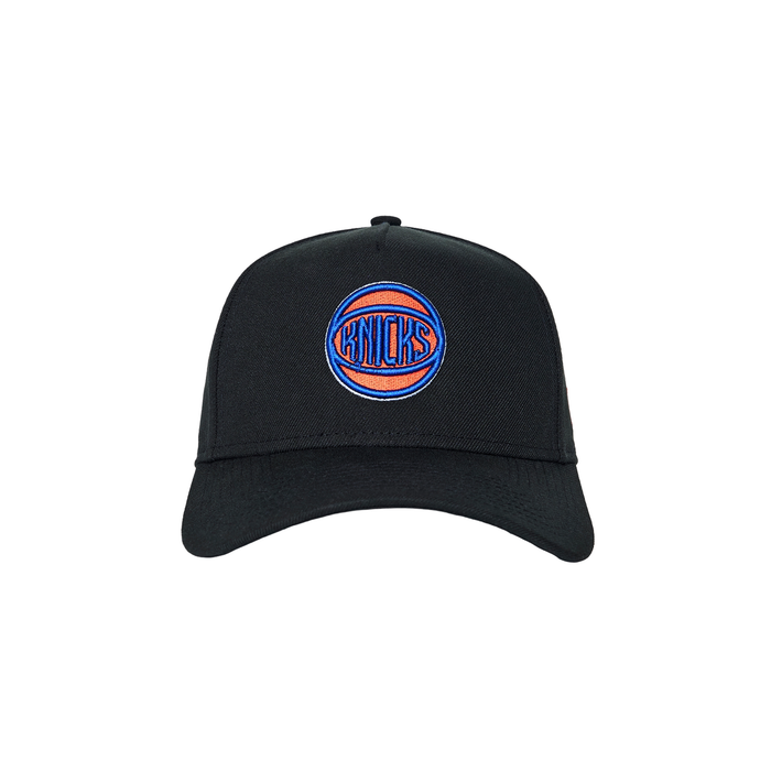 New Era Malbon x Knicks Black 9Forty A-Frame Snapback - Image 3
