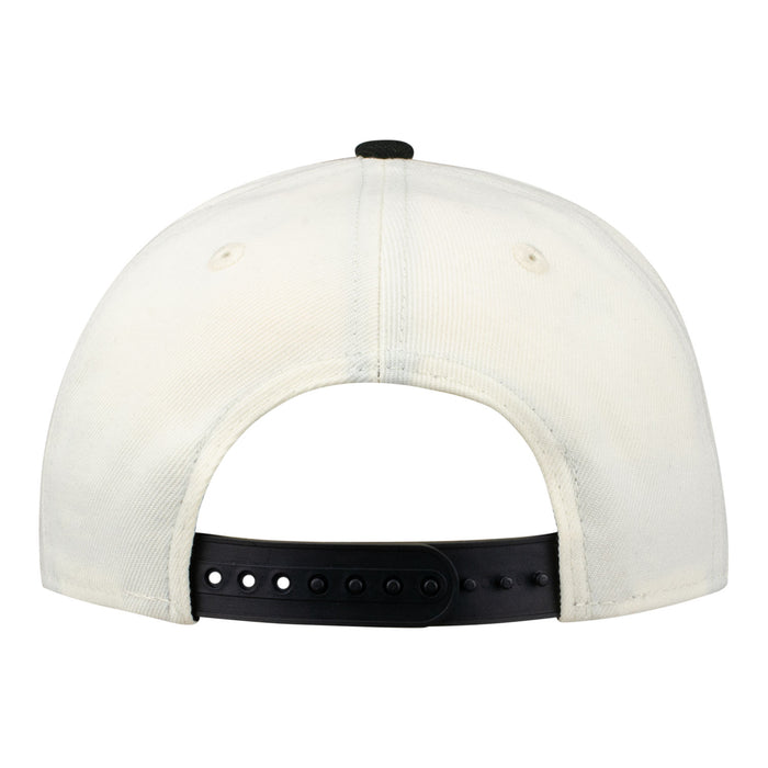New Era Knicks Chrome White/Black Logo 940 A-Frame Snapback - Image 3