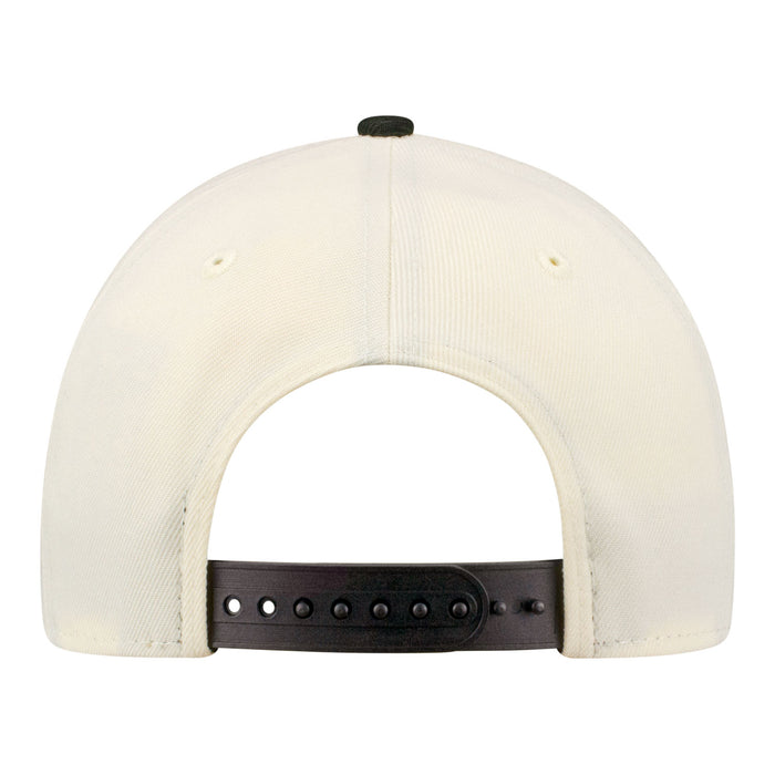 New Era Knicks Script Two-Tone Chrome/Black 940 A-Frame Snapback - Image 3