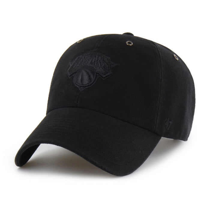'47 Brand Knicks Carhartt Black Tonal Clean Up