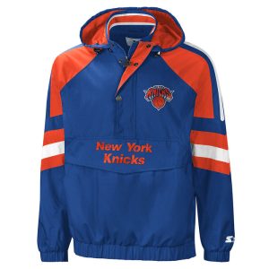 Starter Knicks Half Zip Pullover Pro Jacket