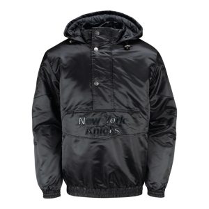 Starter Knicks Force Play Half Zip Pullover Jacket