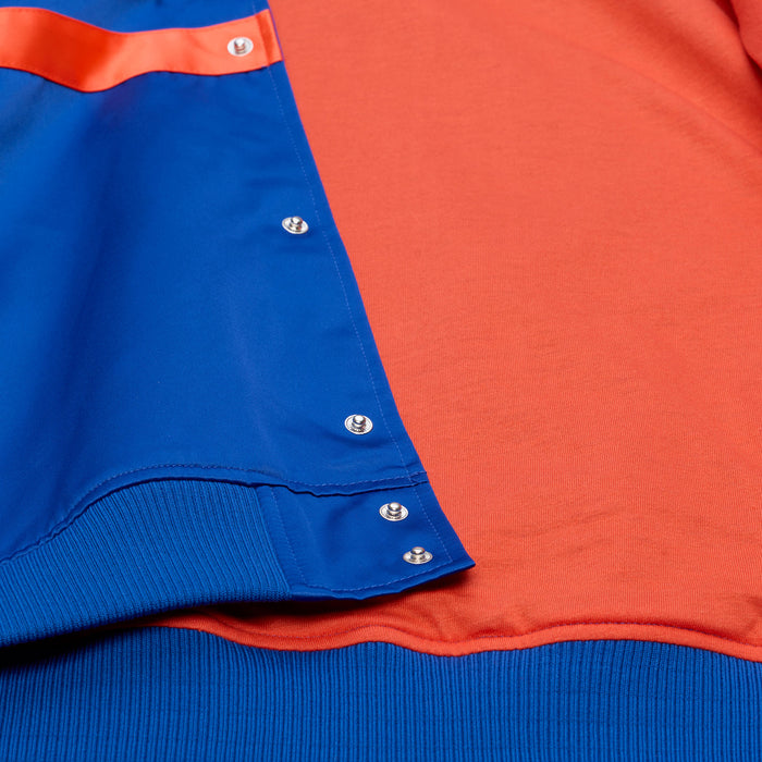 Mitchell & Ness Knicks Team Color Head Coach Lightweight Satin Jacket - Image 5