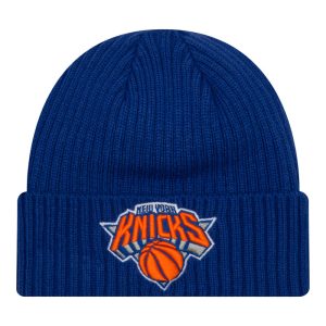 New Era Knicks Royal Core Classic Knit Cuff