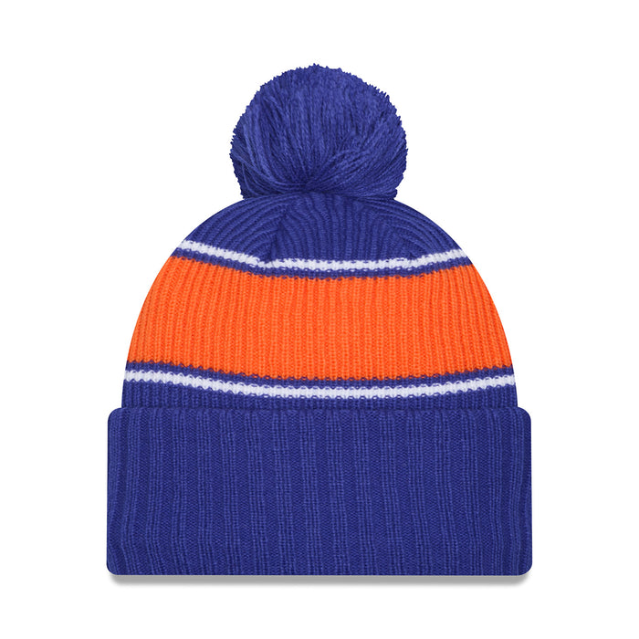 New Era Knicks Bold Royal Knit Pom - Image 2