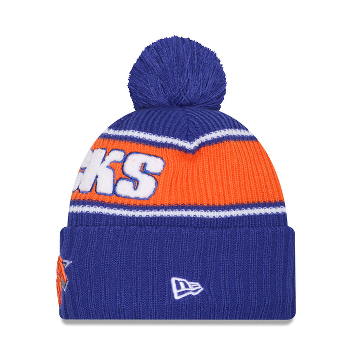 New Era Knicks Bold Royal Knit Pom - Image 3
