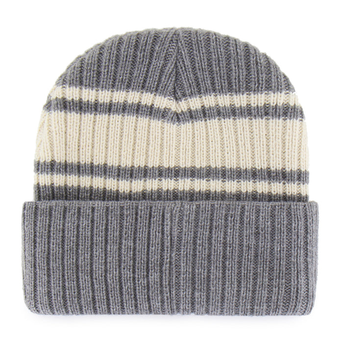 '47 Brand Knicks Dark Grey Harbor Stripe Cuff Knit - Image 2