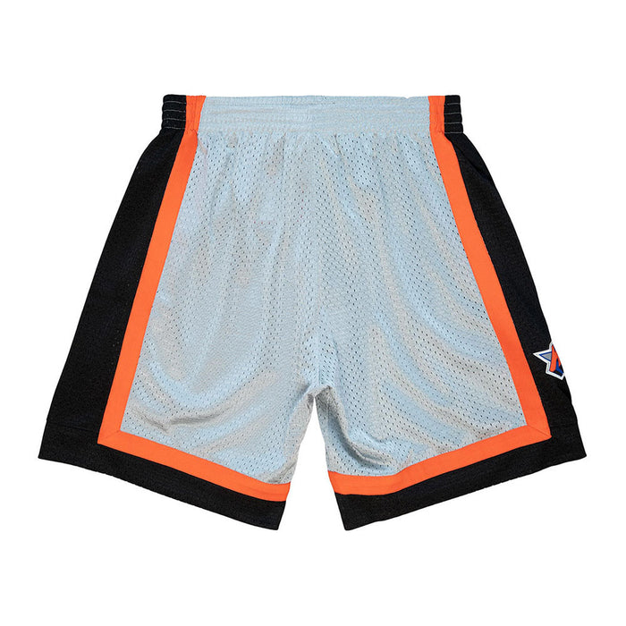Knicks Mitchell & Ness 75th Silver Swingman Short - Image 2