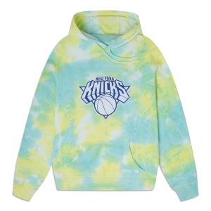 New Era Knicks Ice Tie Dye Logo Hoodie