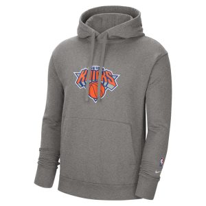 Nike Knicks Essential Hoodie Grey