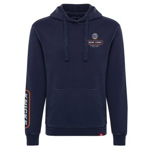 Sportiqe Knicks Blake Indigo Prewashed French Terry Hood