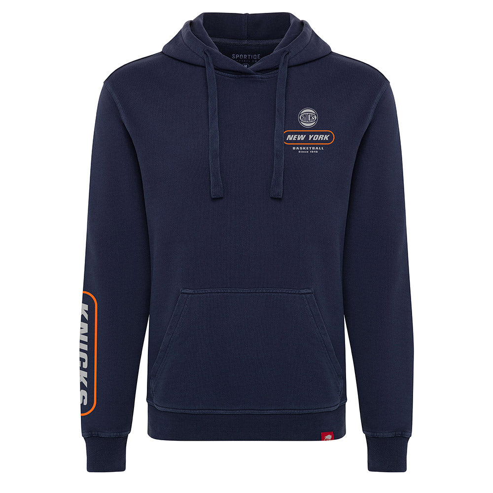 Sportiqe Knicks Blake Indigo Prewashed French Terry Hood