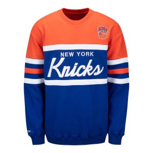 Mitchell & Ness Knicks Big & Tall Head Coach Pullover