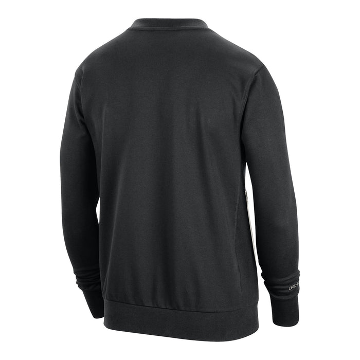 Nike Knicks Dri-fit Standard Issue Black Ball Logo Crew - Image 2
