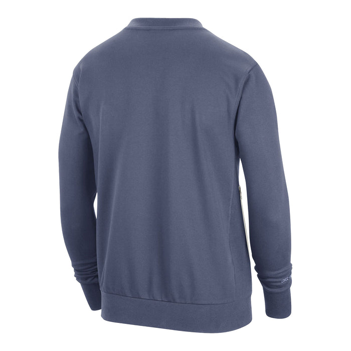 Nike Knicks Dri-fit Standard Issue Blue Ball Logo Crew - Image 2