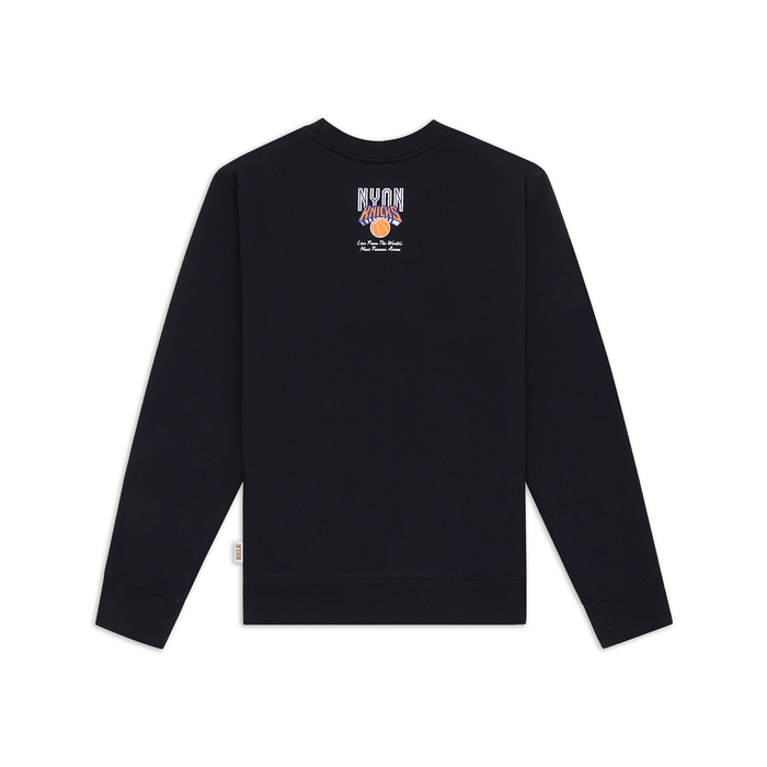 NYON x Knicks Skyscraper Black Crewneck - Image 2