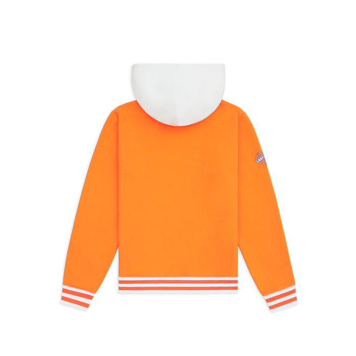 NYON x Knicks Crisscross Orange Hoodie - Image 2