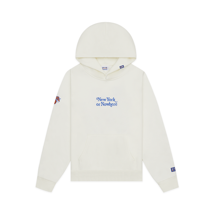 NYON x Knicks Ivory Motto Hoodie