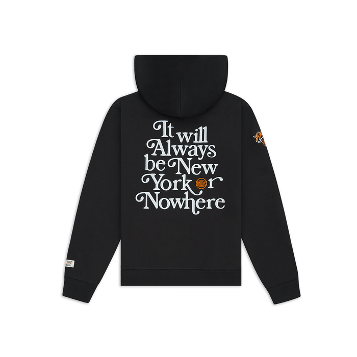 NYON x Knicks Black Motto Hoodie - Image 2