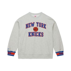 Mitchell & Ness Knicks Celebration Fleece Crew