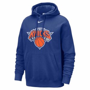Nike Knicks Royal Club Primary Logo Hood