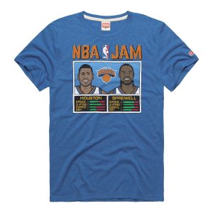 Homage Knicks Sprewell and Houston NBA Jam T-Shirt
