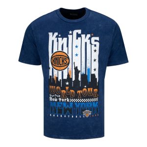 Wild Collective Knicks Skyline World Tour Band T-Shirt