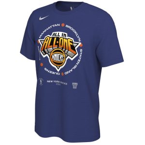 Nike Knicks 22-23 Playoff Participant Mantra T-Shirt