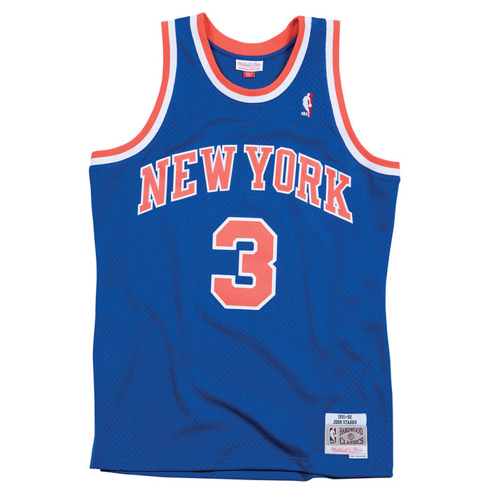 John Starks Mitchell & Ness 91-92 Road Swingman Jersey - Image 2