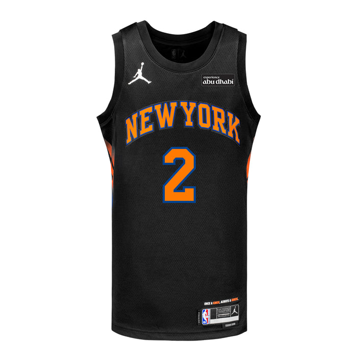 Miles McBride Nike Black Statement Swingman Jersey - Image 2