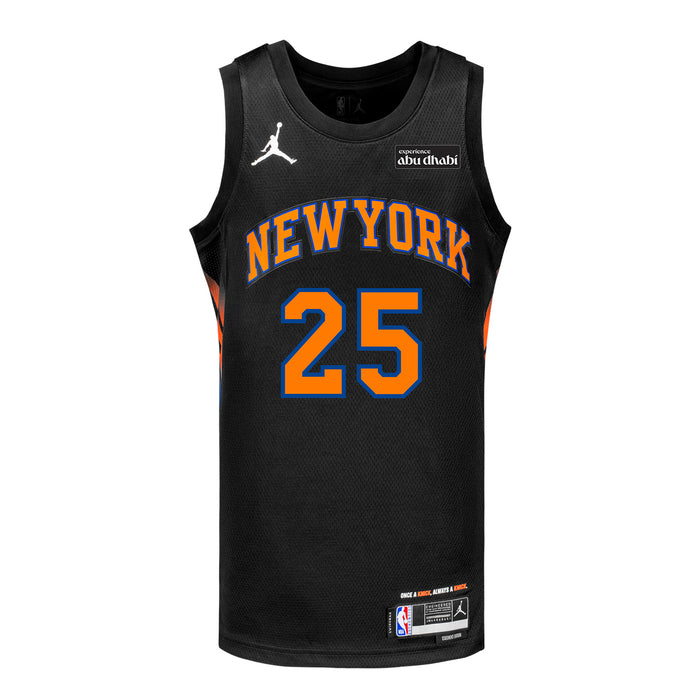 Mikal Bridges Nike Black Statement Swingman Jersey - Image 2